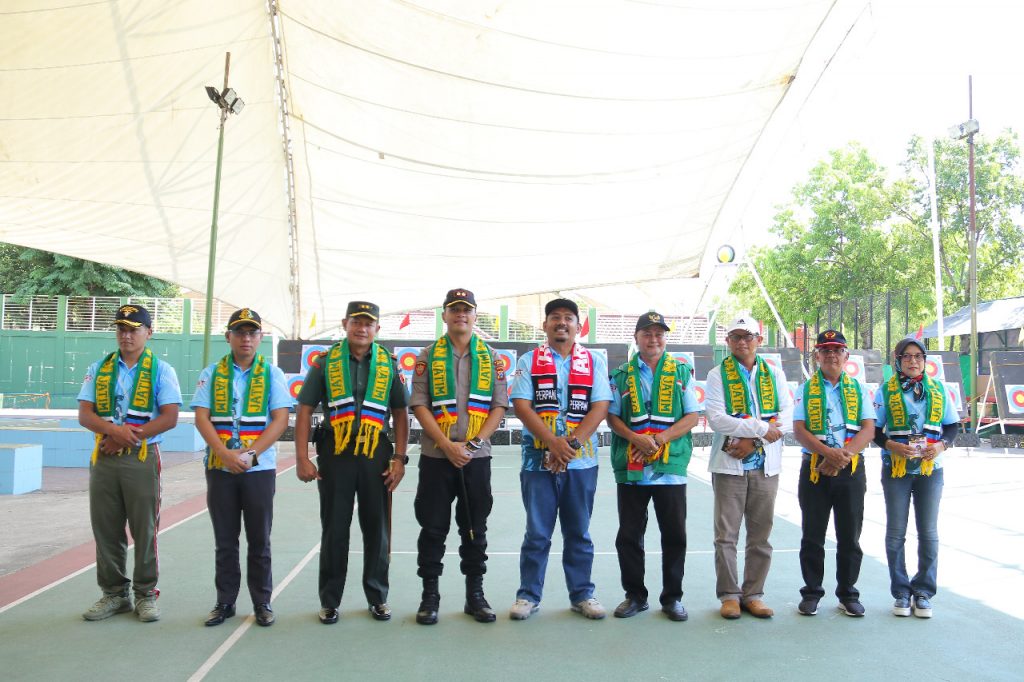 Wakil Bupati Ngawi Membuka Kejuaraan Panahan Indoor Benteng Pendem Archery Competition 2019 Antar Klub se – Jawa Timur