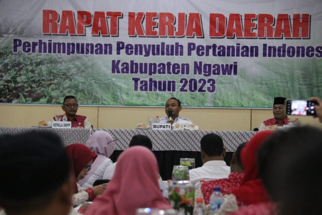Rakerda Perhimpunan Penyuluhan Pertaninan Indonesia Kabupaten Ngawi Tahun 2023