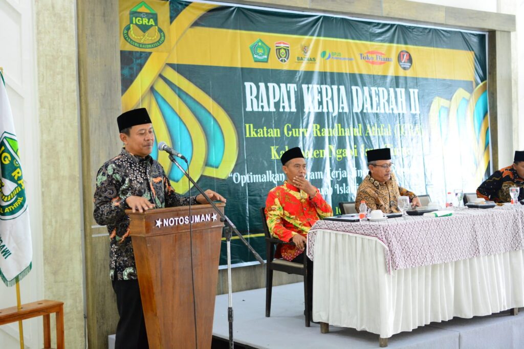 Rapat kerja daerah II Ikatan Guru Randhatul Athfal (IGRA) Kabupaten Ngawi