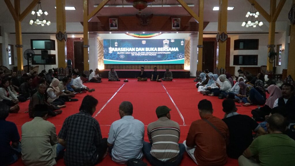 Sarasehan dan buka puasa bersama wartawan se-kabupaten Ngawi