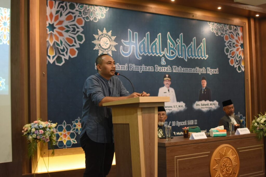 Halalbihalal dan silaturahmi pimpinan daerah Muhammadiyah Ngawi