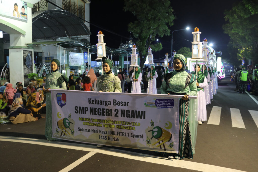 TAKBIR KELILING MENYAMBUT IDUL FITRI 1445H