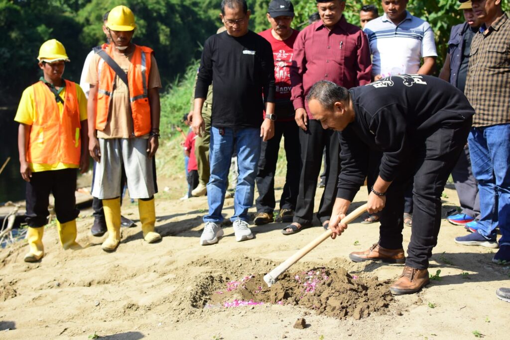 Tasyakuran dan doa bersama Pra Pembangunan Jembatan Ds.sidolaju widodaren Ngawi