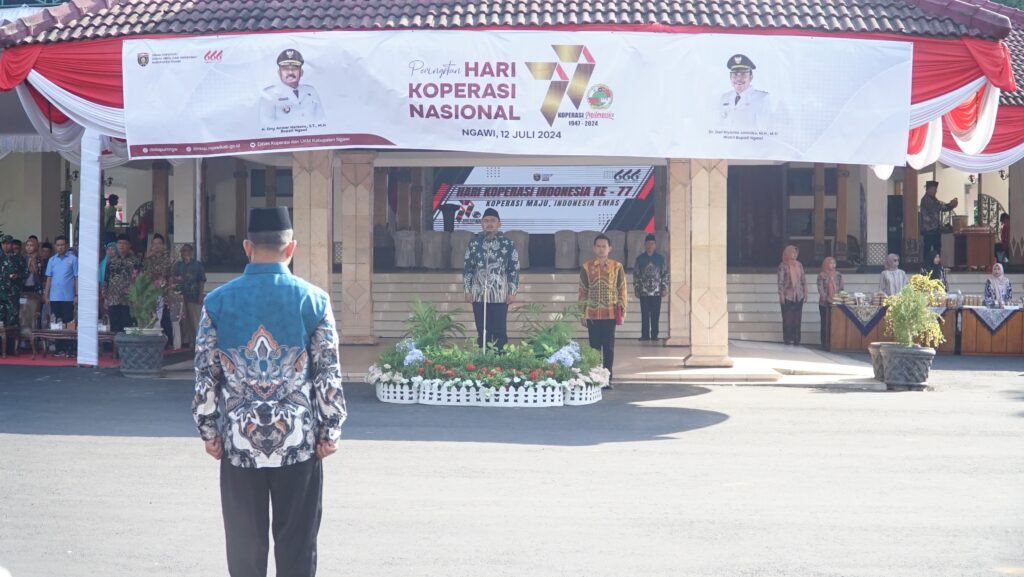 UPACARA  HARI KOPRASI NASIONAL KE 77