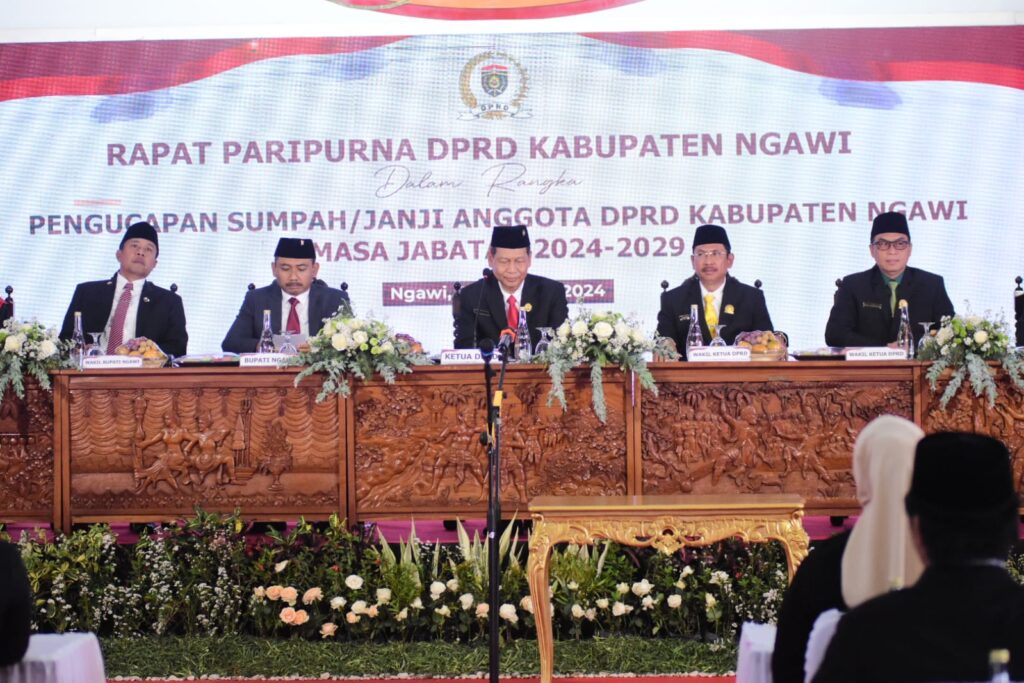 Rapat Paripurna DPRD Kabupaten Ngawi