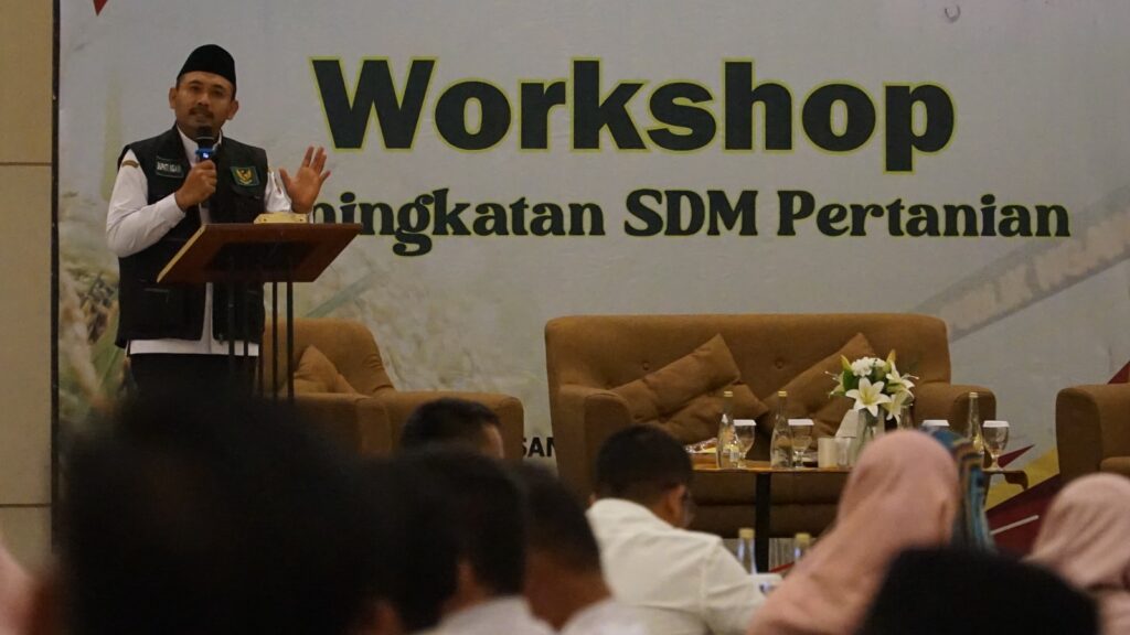 Workshop peningkatan sumber daya manusia (SDM) pertanian