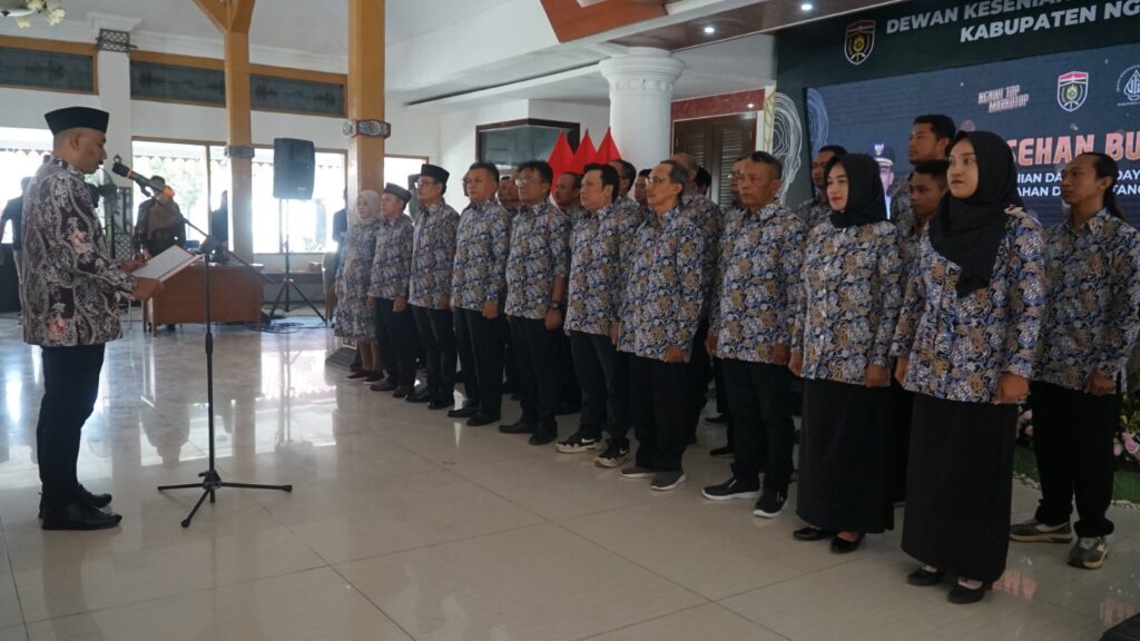 Pelantikan Dewan Kesenian Daerah Kabupaten Ngawi 2023-2026