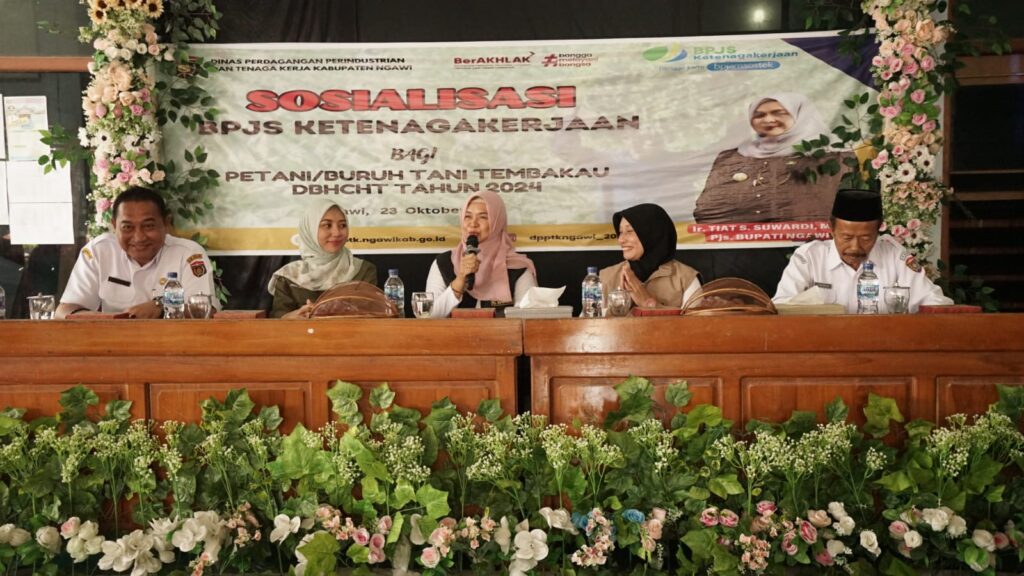 Sosialisasi BPJS Ketenagakerjaaan bagi petani/buruh tani tembakau