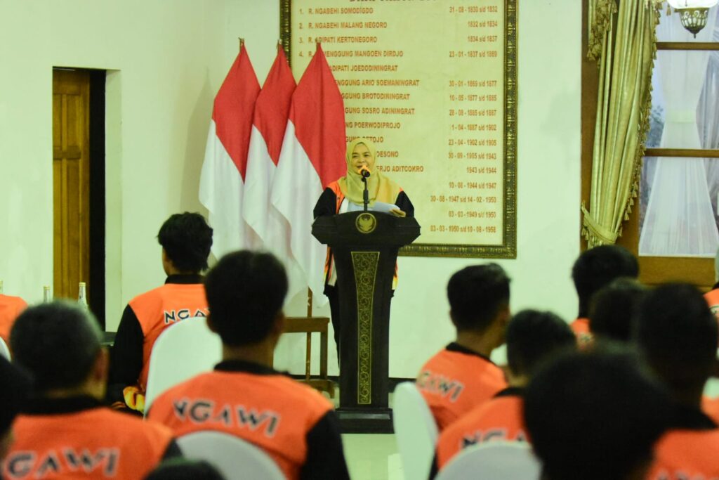 Pemberangkatan atlet POPDA JAWA TIMUR 2024 Kontingen Kabupaten Ngawi